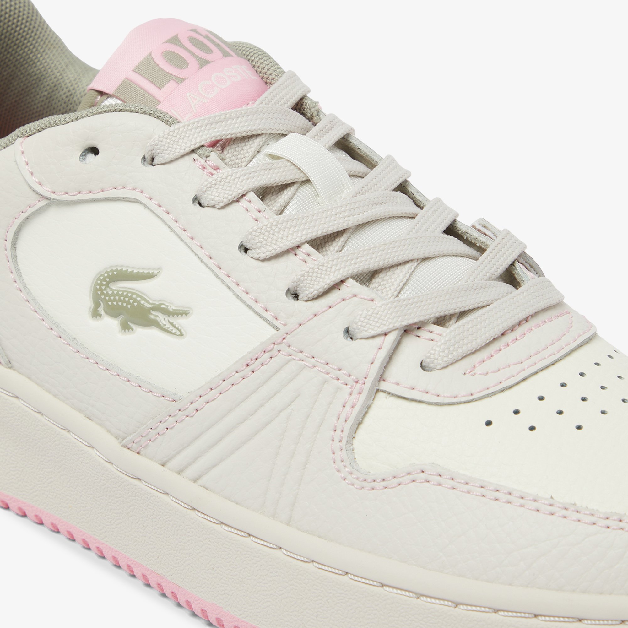 Giày Lacoste Nữ L001 Chất Liệu Da