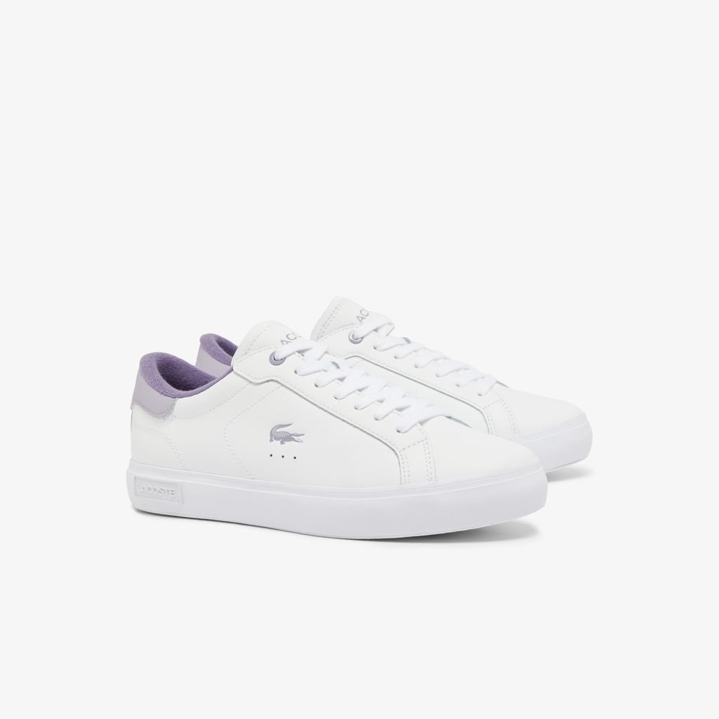 Giày Lacoste Nữ Powercourt Chất Liệu Da