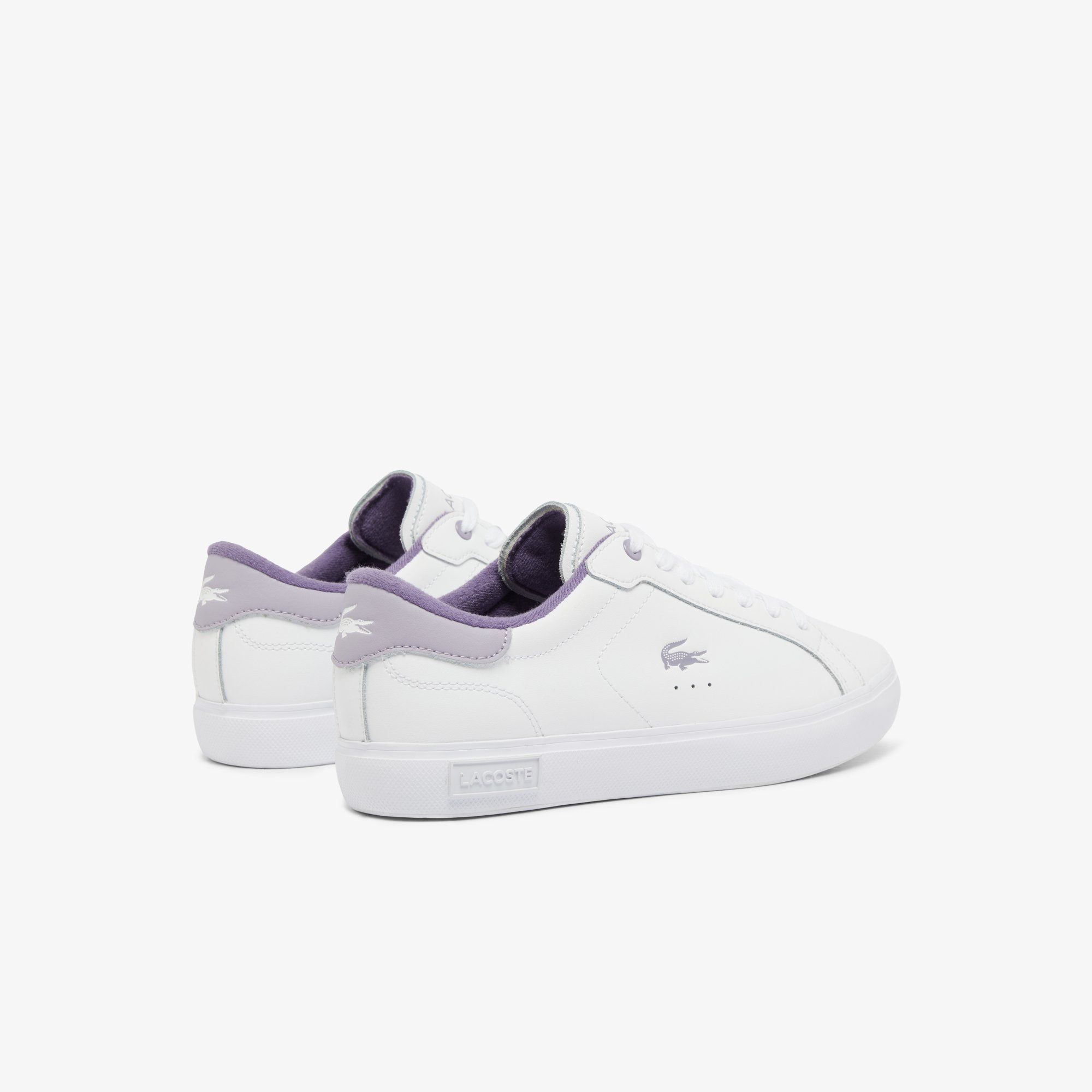 Giày Lacoste Nữ Powercourt Chất Liệu Da