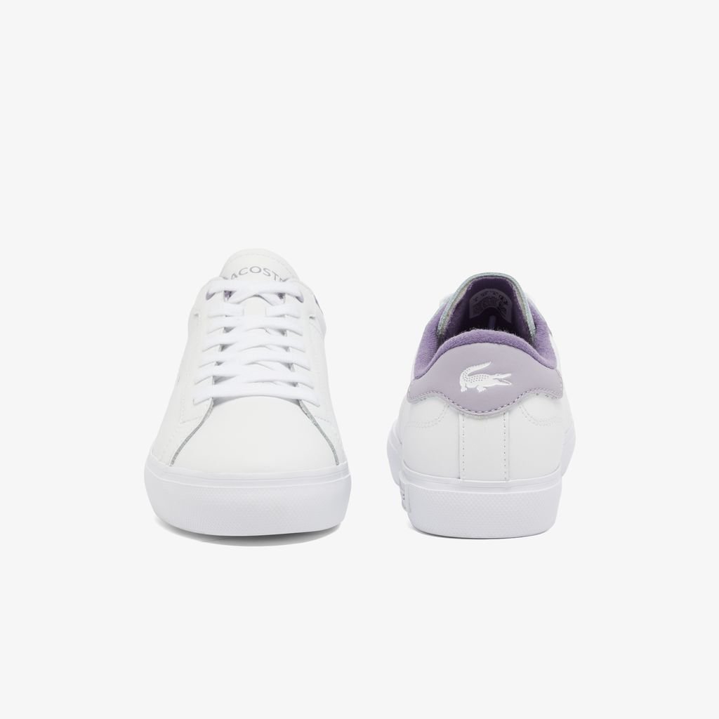 Giày Lacoste Nữ Powercourt Chất Liệu Da