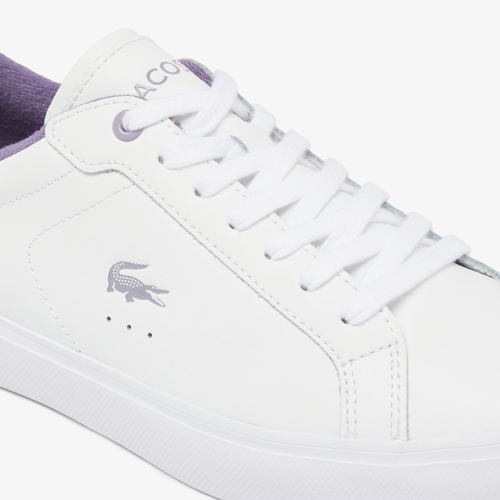 Giày Lacoste Nữ Powercourt Chất Liệu Da