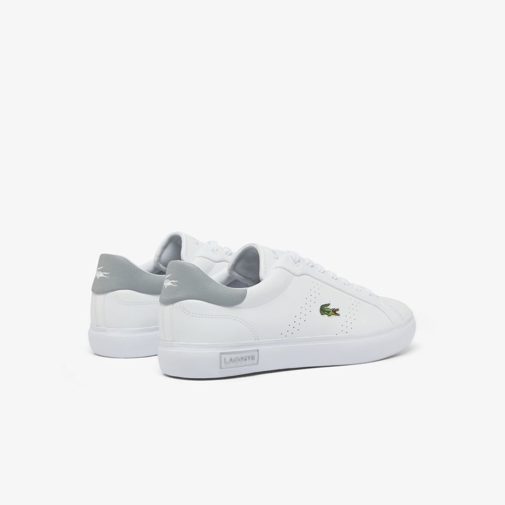 Giày Lacoste Nam Powercourt 2.0 Trainers Chất Liệu Da