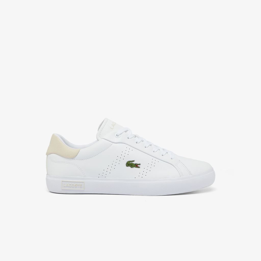 Giày Lacoste Nam Powercourt 2.0 Trainers Chất Liệu Da