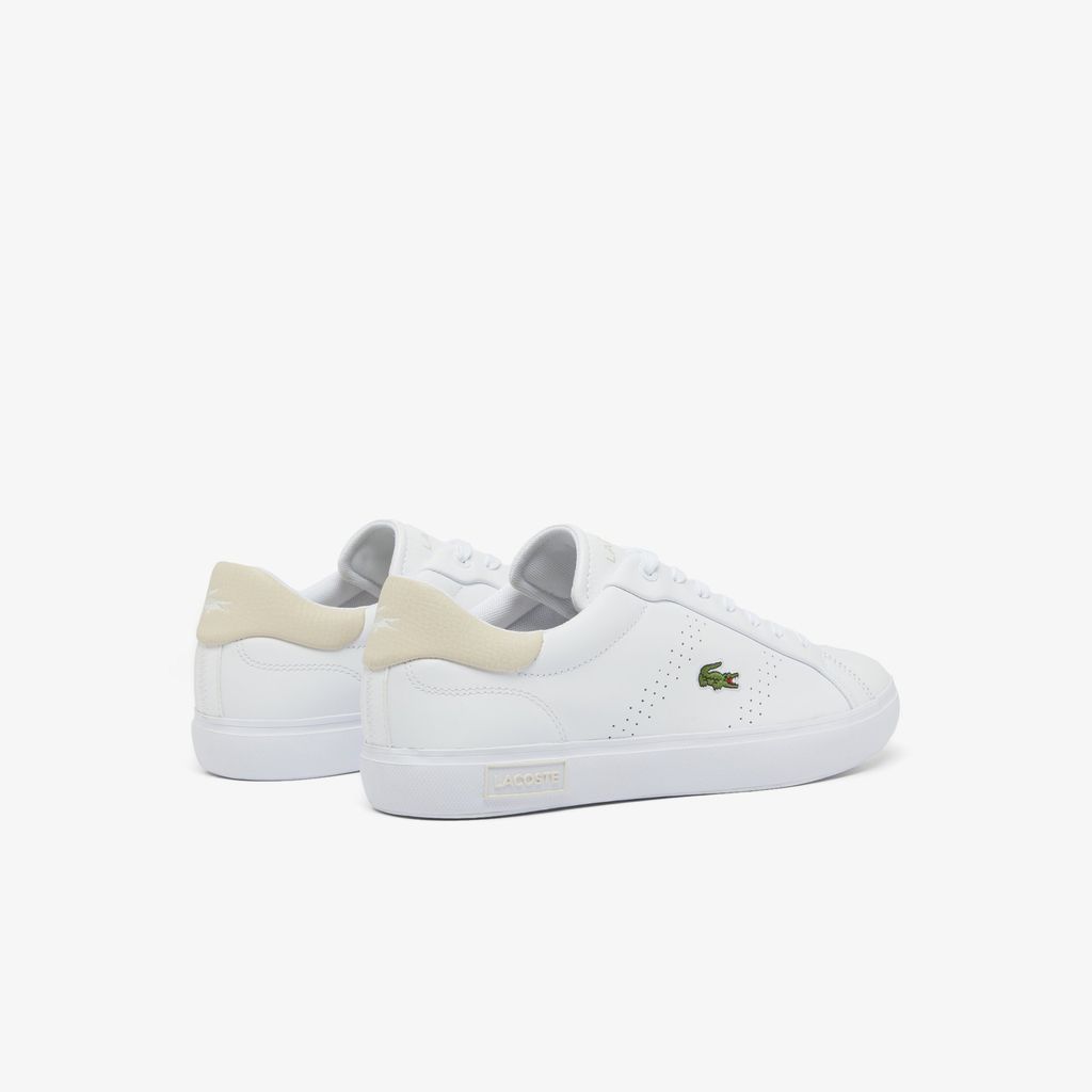 Giày Lacoste Nam Powercourt 2.0 Trainers Chất Liệu Da