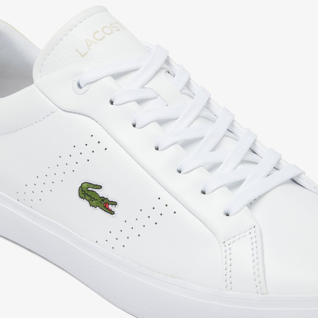 Giày Lacoste Nam Powercourt 2.0 Trainers Chất Liệu Da