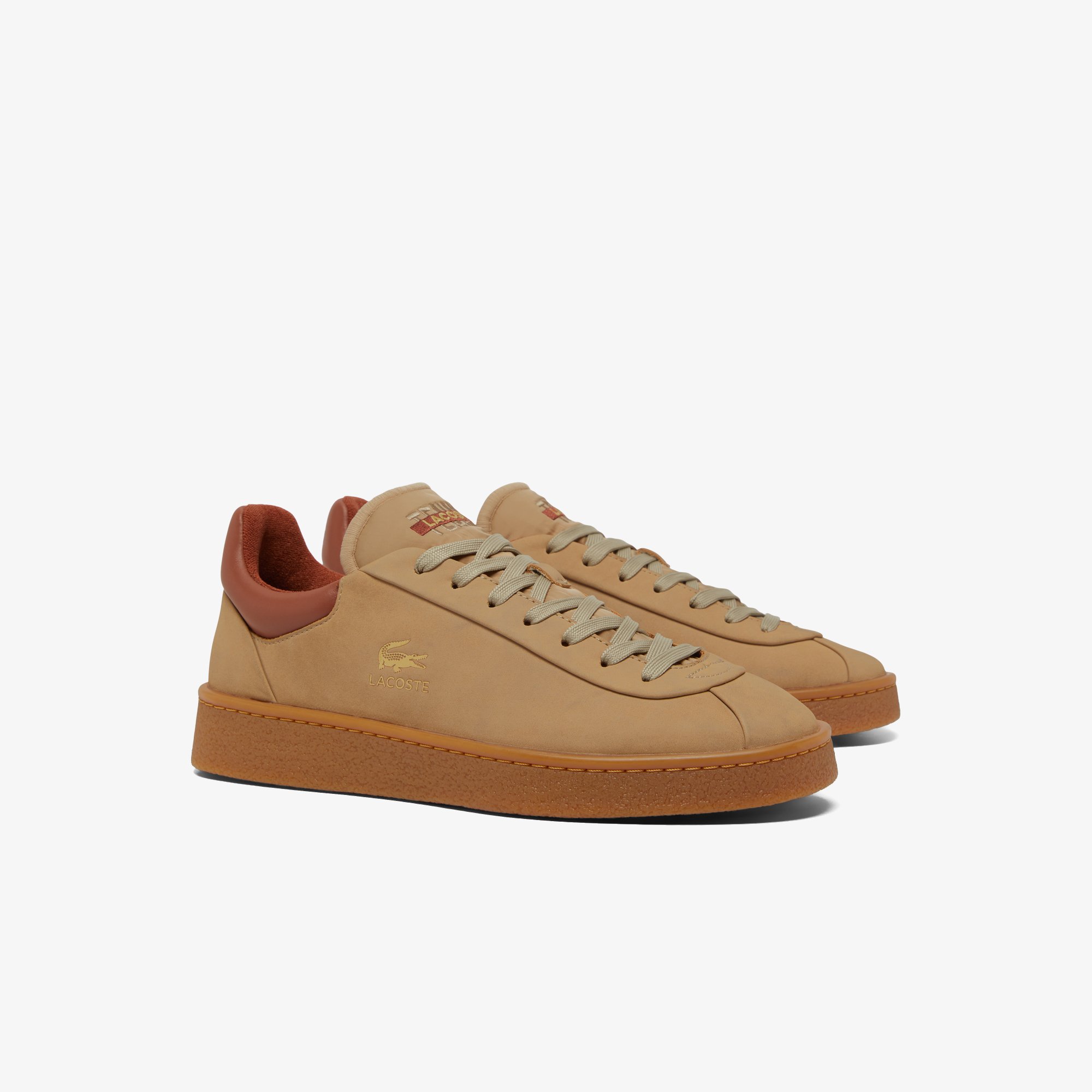 Giày Thể Thao Lacoste Nam Baseshot Premium Chất Liệu Da