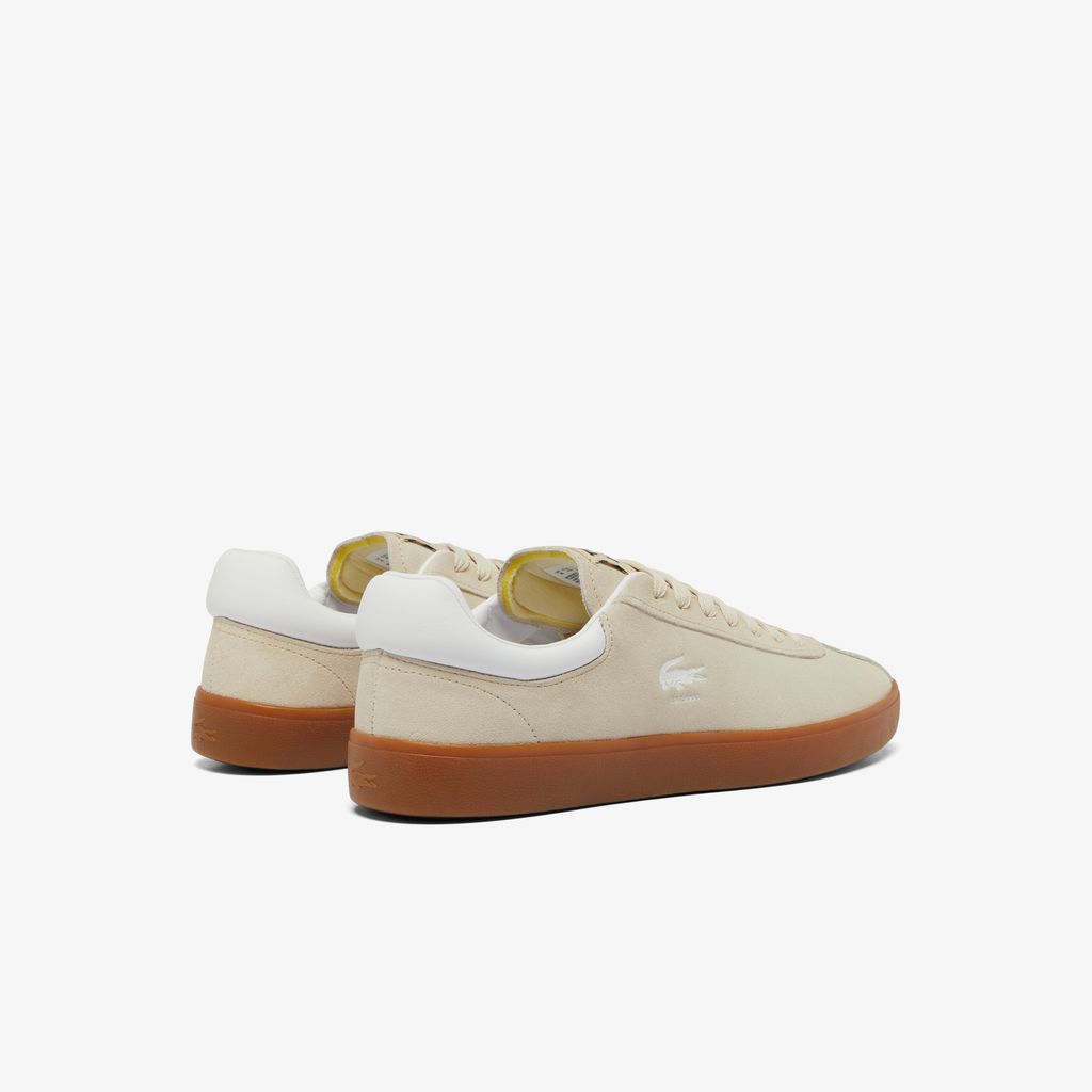 Giày Lacoste Nam Baseshot Chất Liệu Da Lộn