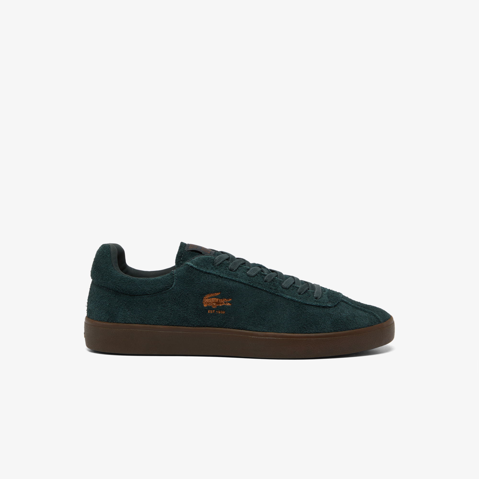 Giày Lacoste Nam Baseshot Chất Liệu Da Lộn