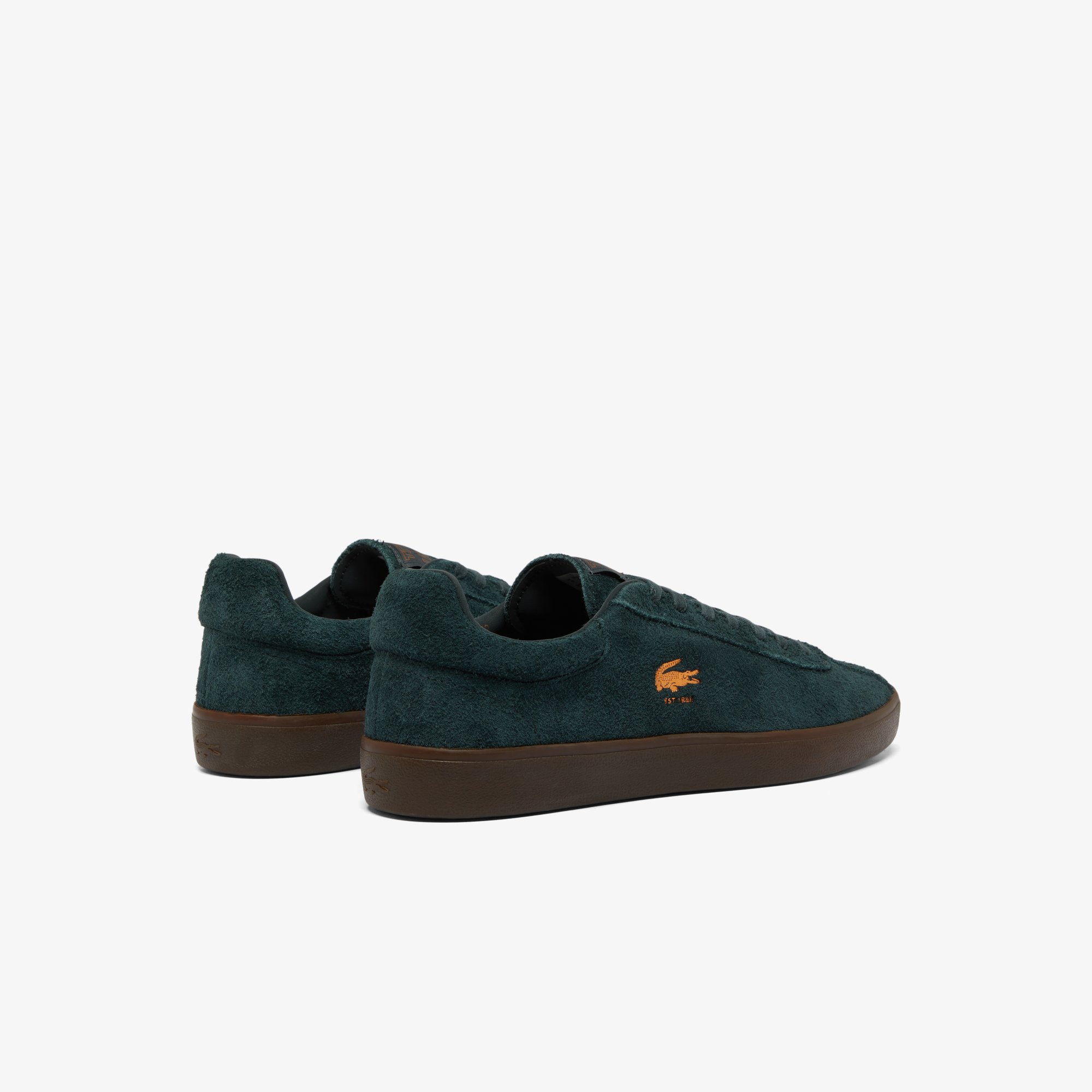 Giày Lacoste Nam Baseshot Chất Liệu Da Lộn