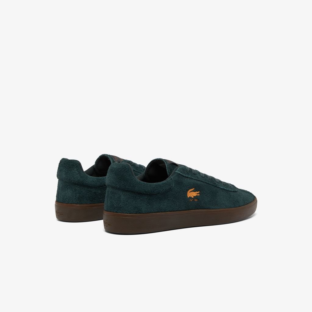 Giày Lacoste Nam Baseshot Chất Liệu Da Lộn