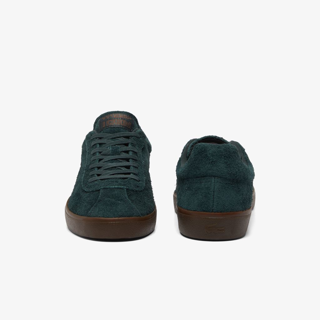 Giày Lacoste Nam Baseshot Chất Liệu Da Lộn