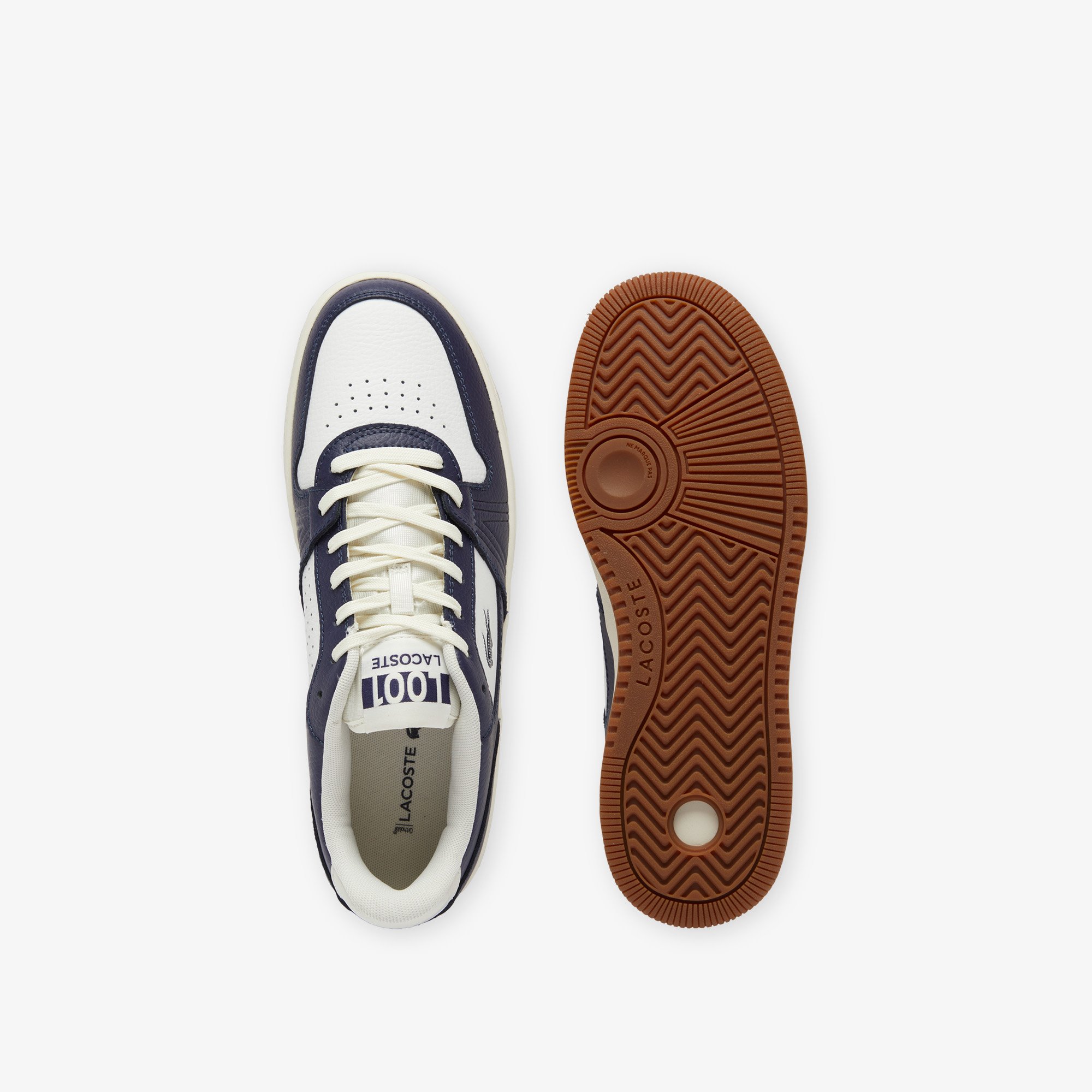 Giày Lacoste Nam L001 Chất Liệu Da
