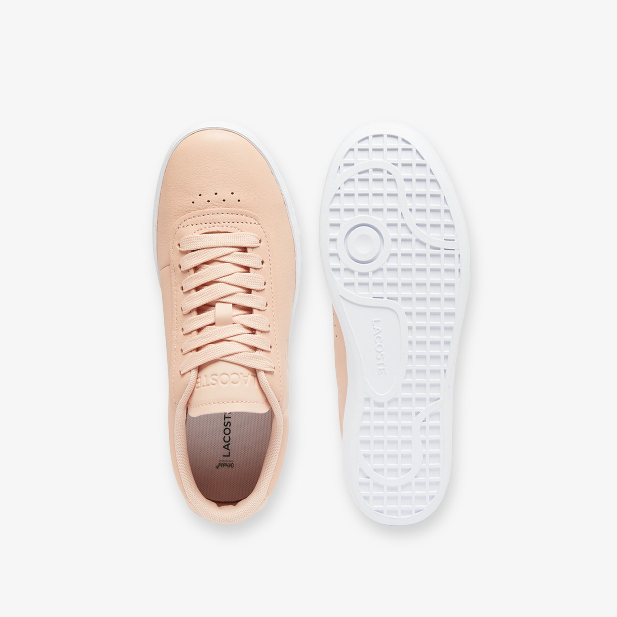 Giày Thời Trang Lacoste Nữ Baseshot Evo Chất Liệu Da