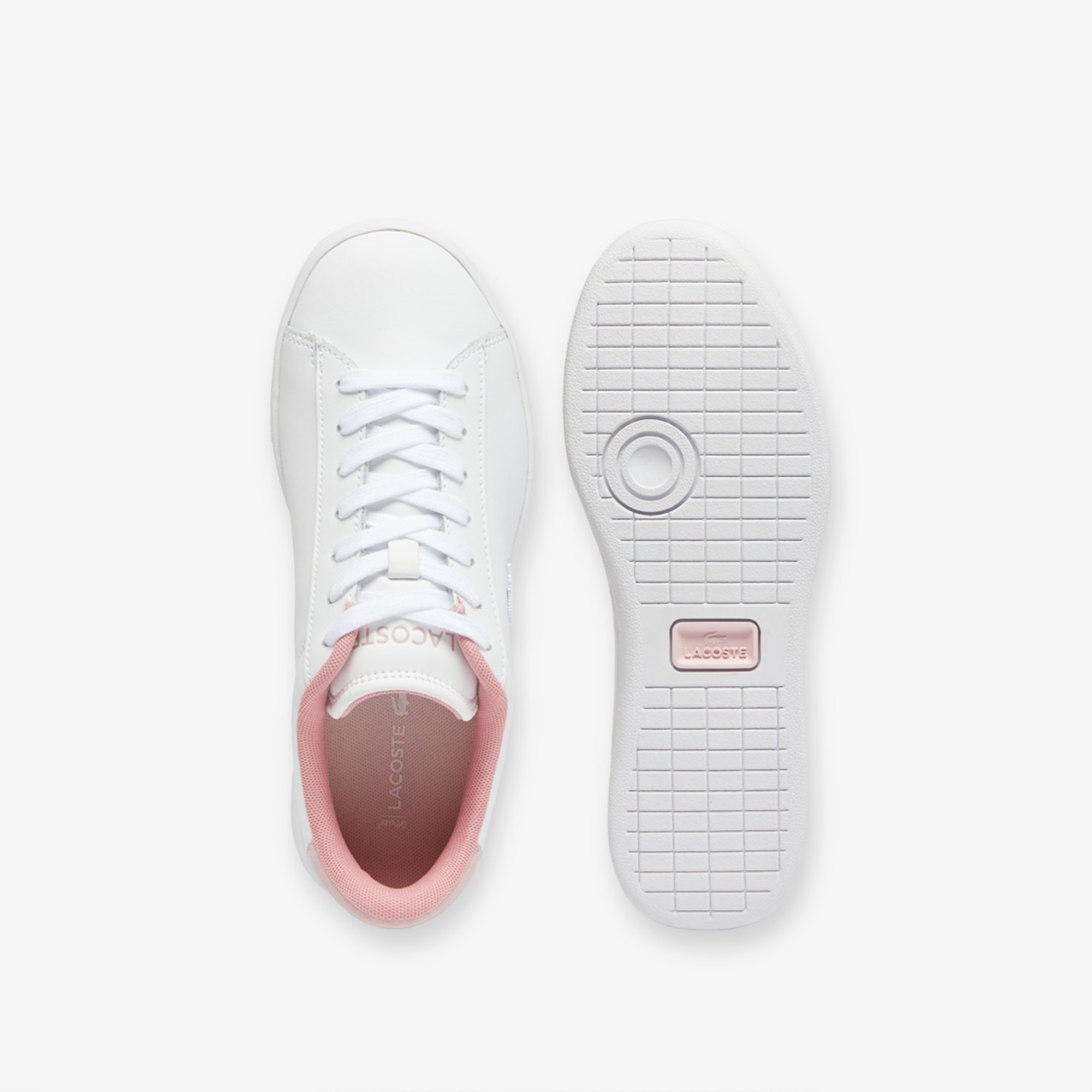 Giày Thời Trang Lacoste Nữ Carnaby Set Chất Liệu Da