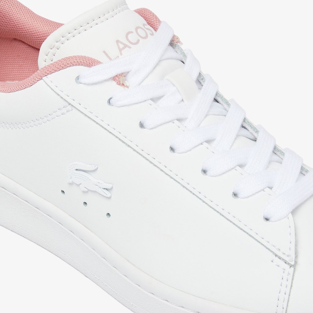 Giày Thời Trang Lacoste Nữ Carnaby Set Chất Liệu Da