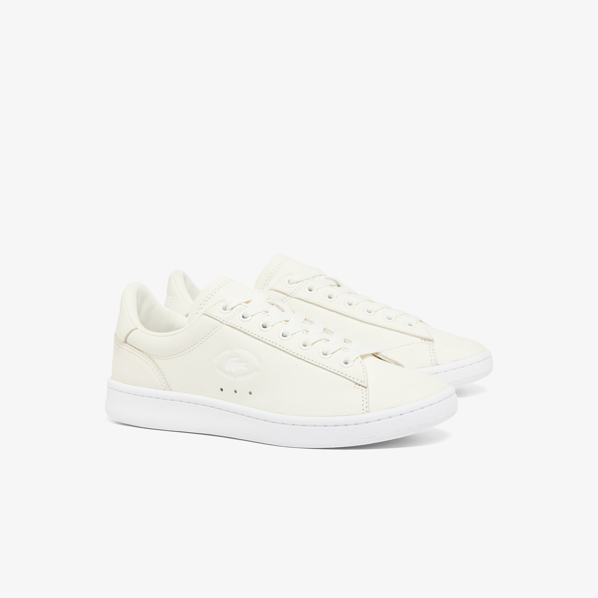 Giày Thời Trang Lacoste Nữ Carnaby Set Chất Liệu Da