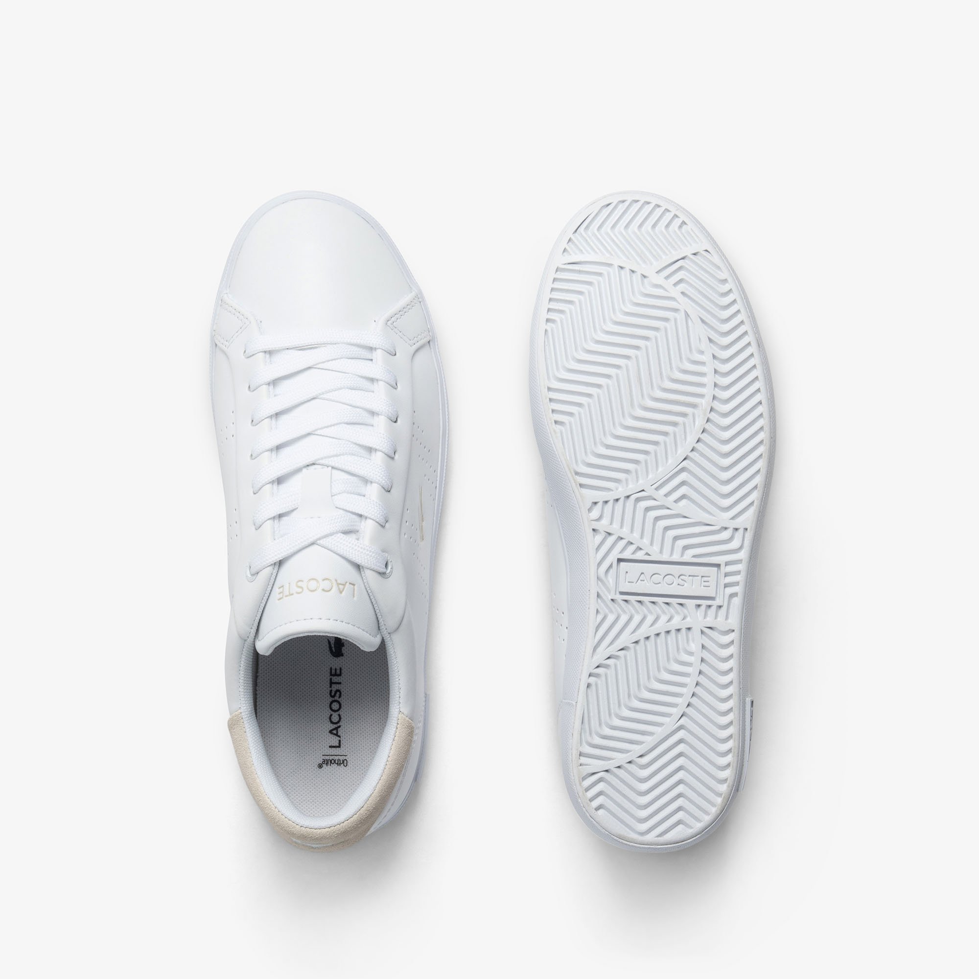 Giày Thời Trang Lacoste Nữ Powercourt 2.0 Chất Liệu Da
