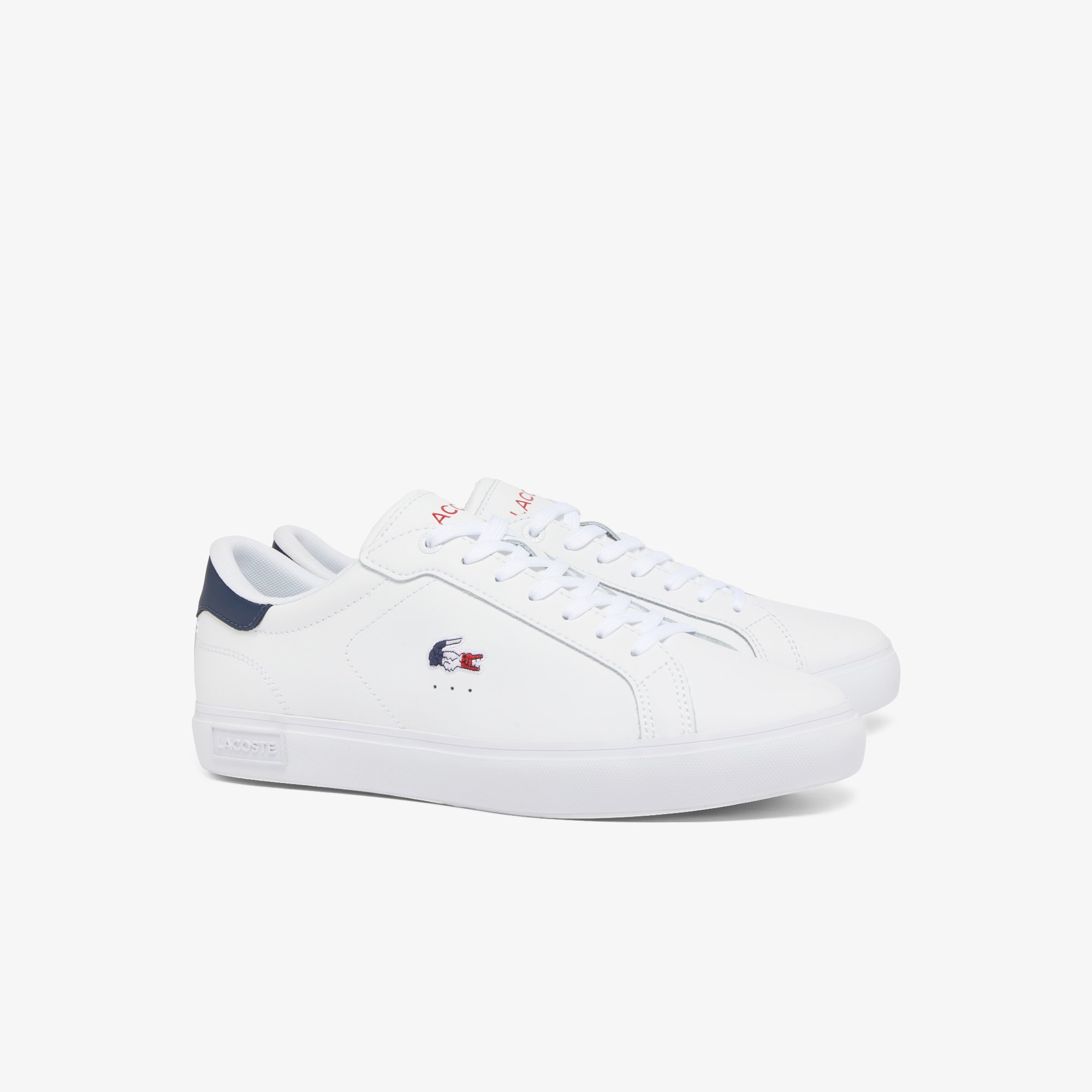 Giày Thời Trang Lacoste Nam Powercourt Chất Liệu Da