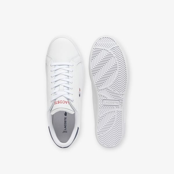 Giày Thời Trang Lacoste Nam Powercourt Chất Liệu Da