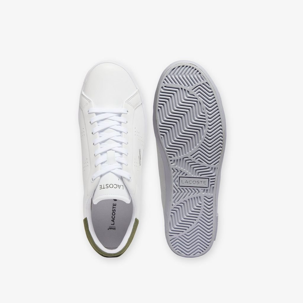 Giày Thời Trang Lacoste Nam Powercourt 2.0 Chất Liệu Da