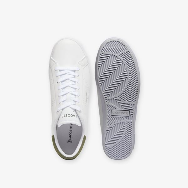 Giày Thời Trang Lacoste Nam Powercourt 2.0 Chất Liệu Da