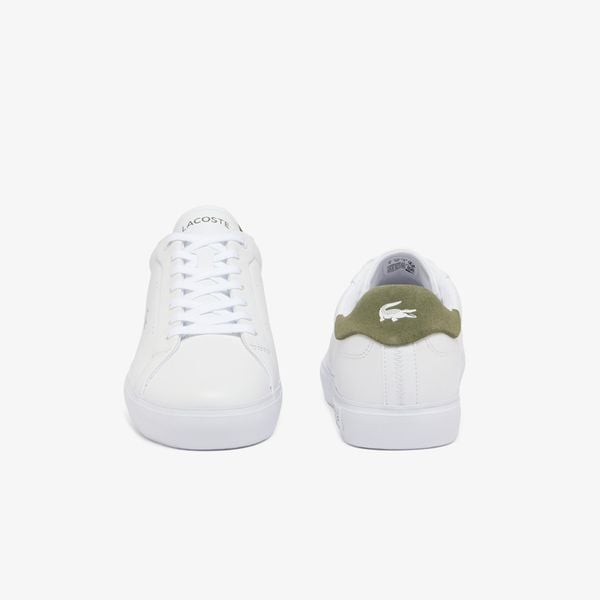 Giày Thời Trang Lacoste Nam Powercourt 2.0 Chất Liệu Da
