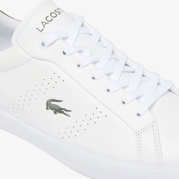 Giày Thời Trang Lacoste Nam Powercourt 2.0 Chất Liệu Da