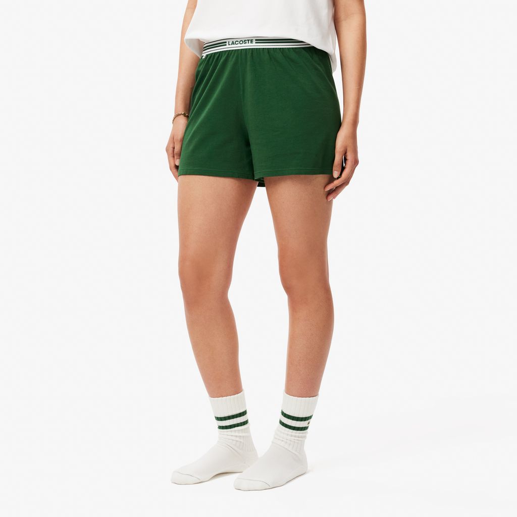 Bộ Đồ Ngủ Lacoste Nữ Bằng Cotton