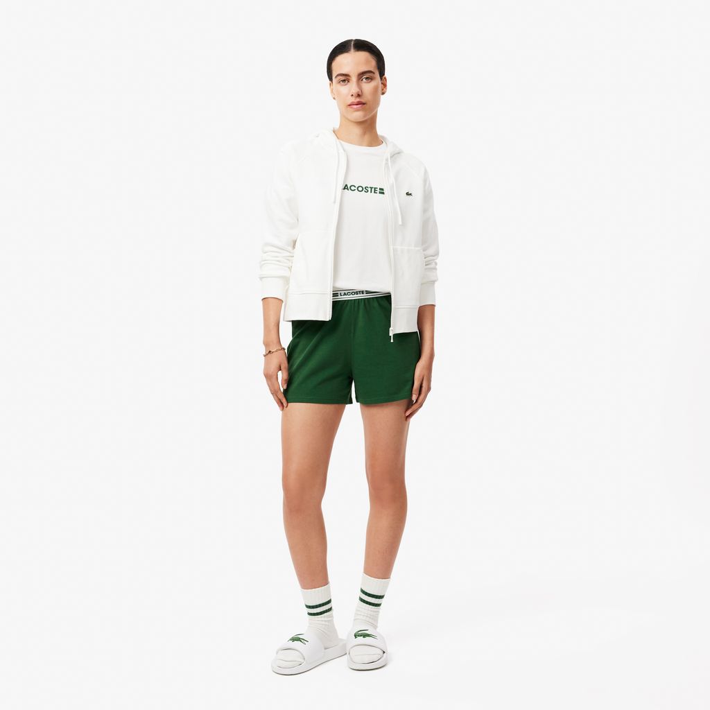 Bộ Đồ Ngủ Lacoste Nữ Bằng Cotton