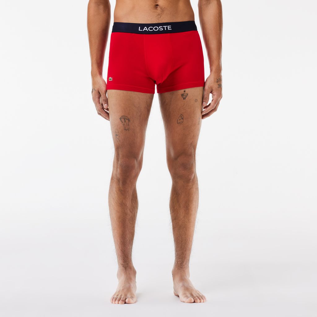 Bộ 3 Quần Lót Boxer Lacoste Nam Phối Màu