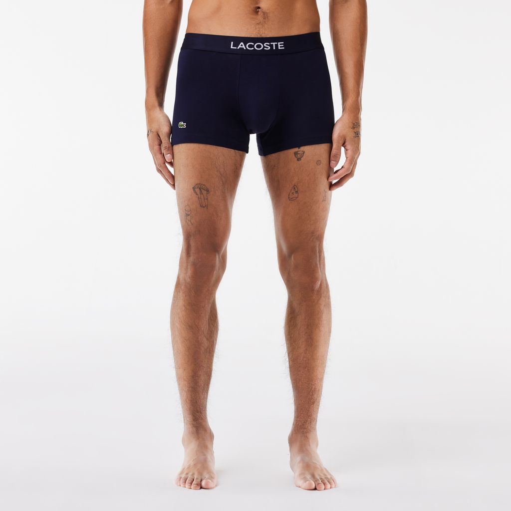 Bộ 3 Quần Lót Boxer Lacoste Nam Phối Màu
