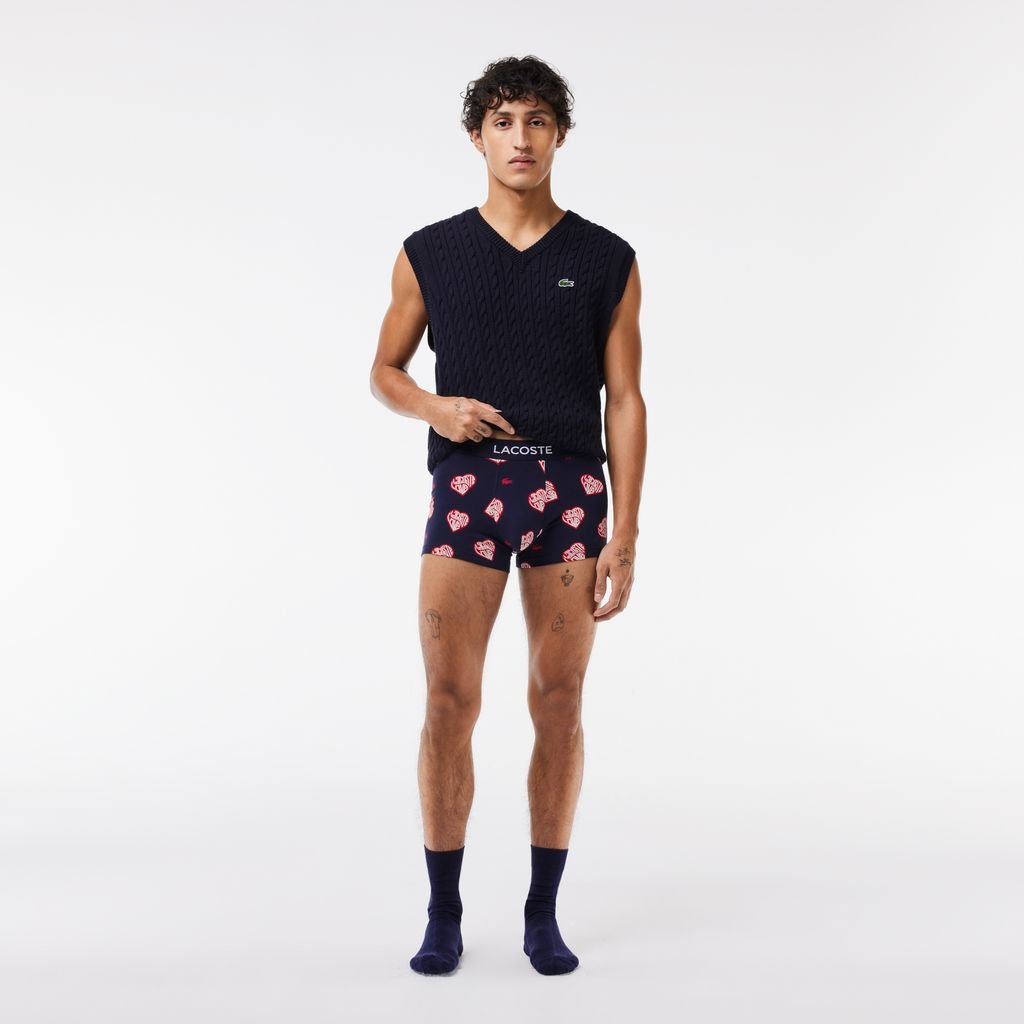 Bộ 3 Quần Lót Boxer Lacoste Nam Phối Màu
