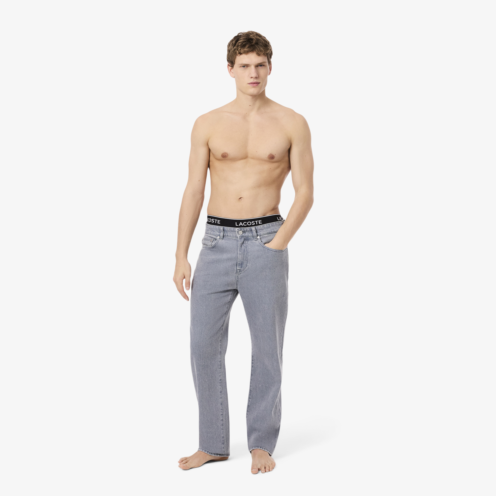 Bộ 3 Quần Lót Trunk Lacoste Nam Chất Liệu Cotton Co Giãn