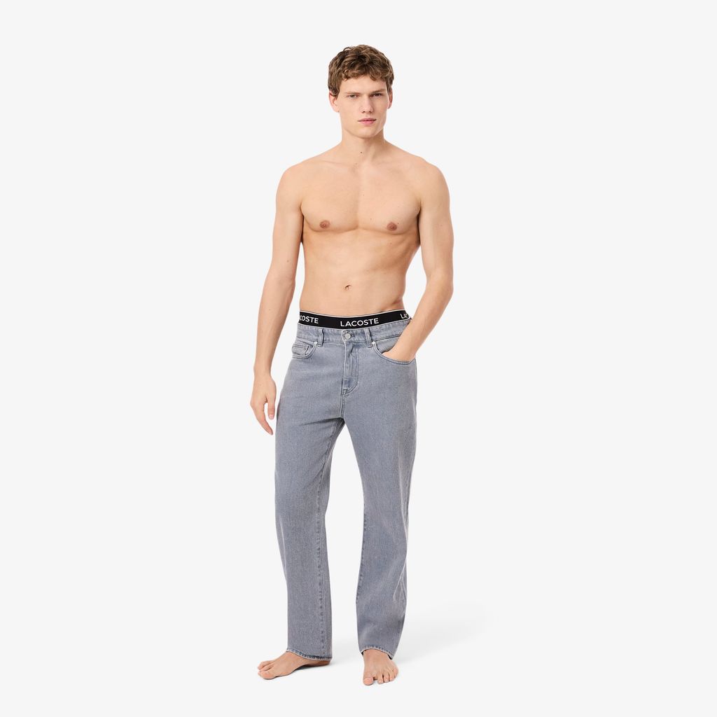 Bộ 3 Quần Lót Trunk Lacoste Nam Chất Liệu Cotton Co Giãn