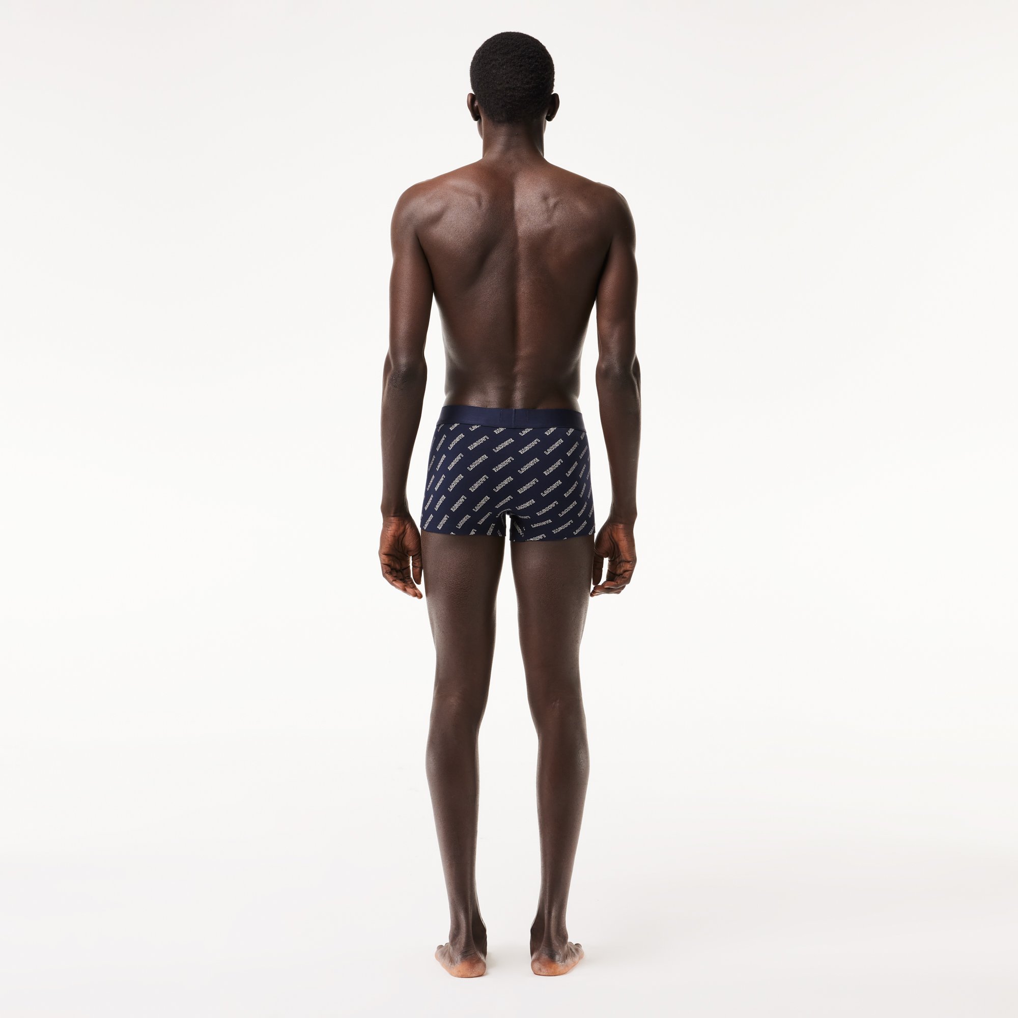 Bộ 3 Quần Lót Boxer Lacoste Nam Chất Liệu Cotton Co Giãn