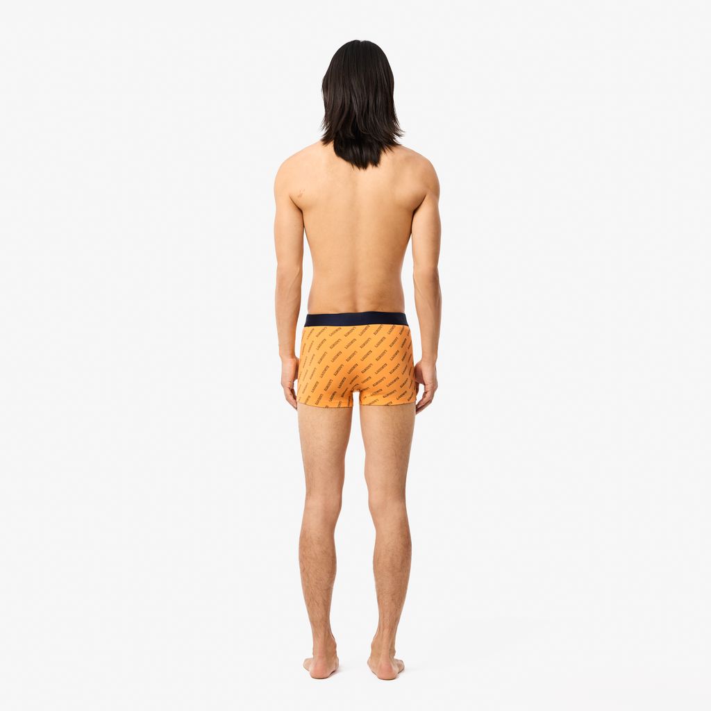 Bộ 3 Quần Lót Boxer Lacoste Nam Chất Liệu Cotton Co Giãn