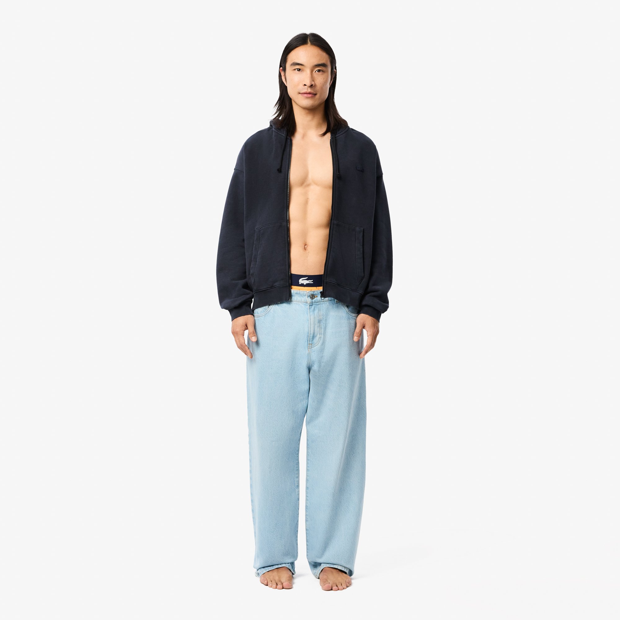Bộ 3 Quần Lót Boxer Lacoste Nam Chất Liệu Cotton Co Giãn