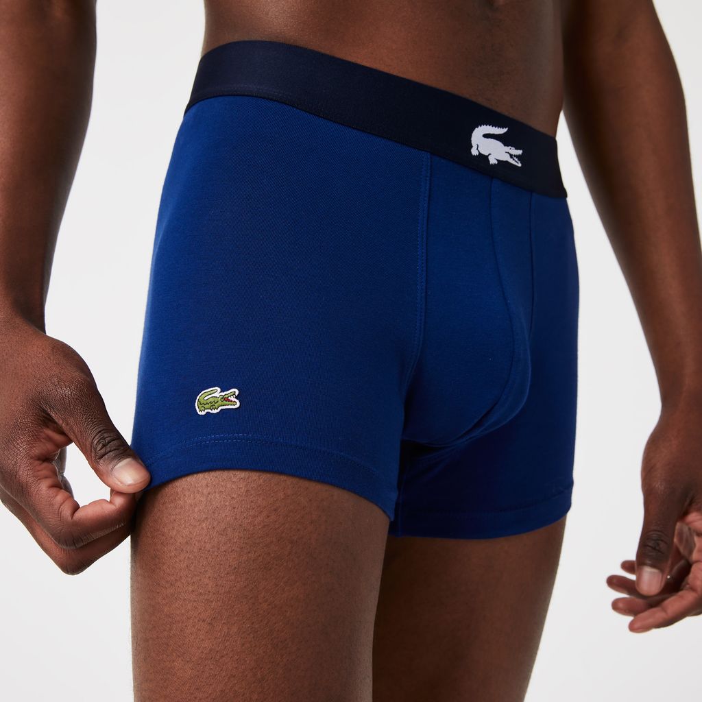 Bộ 3 Quần Lót Trunk Lacoste Nam Họa Tiêt In