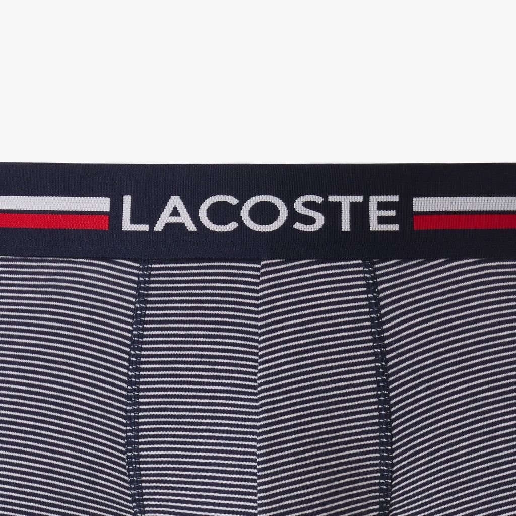 Bộ 3 Quần Lót Trunk Lacoste Nam Chất Liệu Microfiber