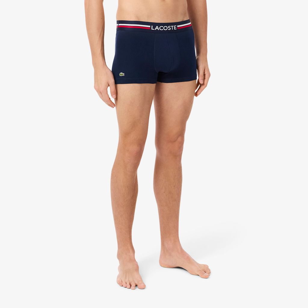 Bộ 3 Quần Lót Lacoste Nam Chất Liệu Cotton Co Giãn