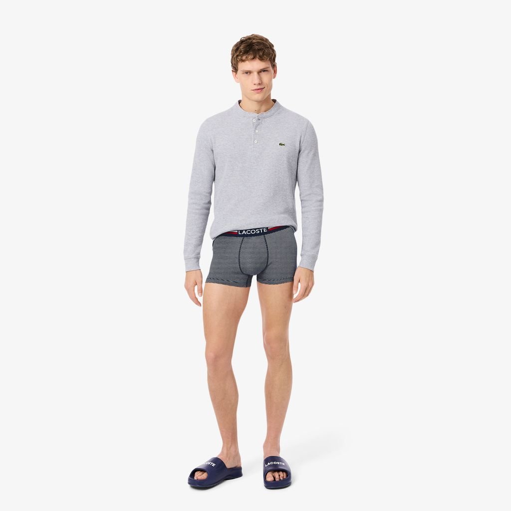Bộ 3 Quần Lót Lacoste Nam Chất Liệu Cotton Co Giãn
