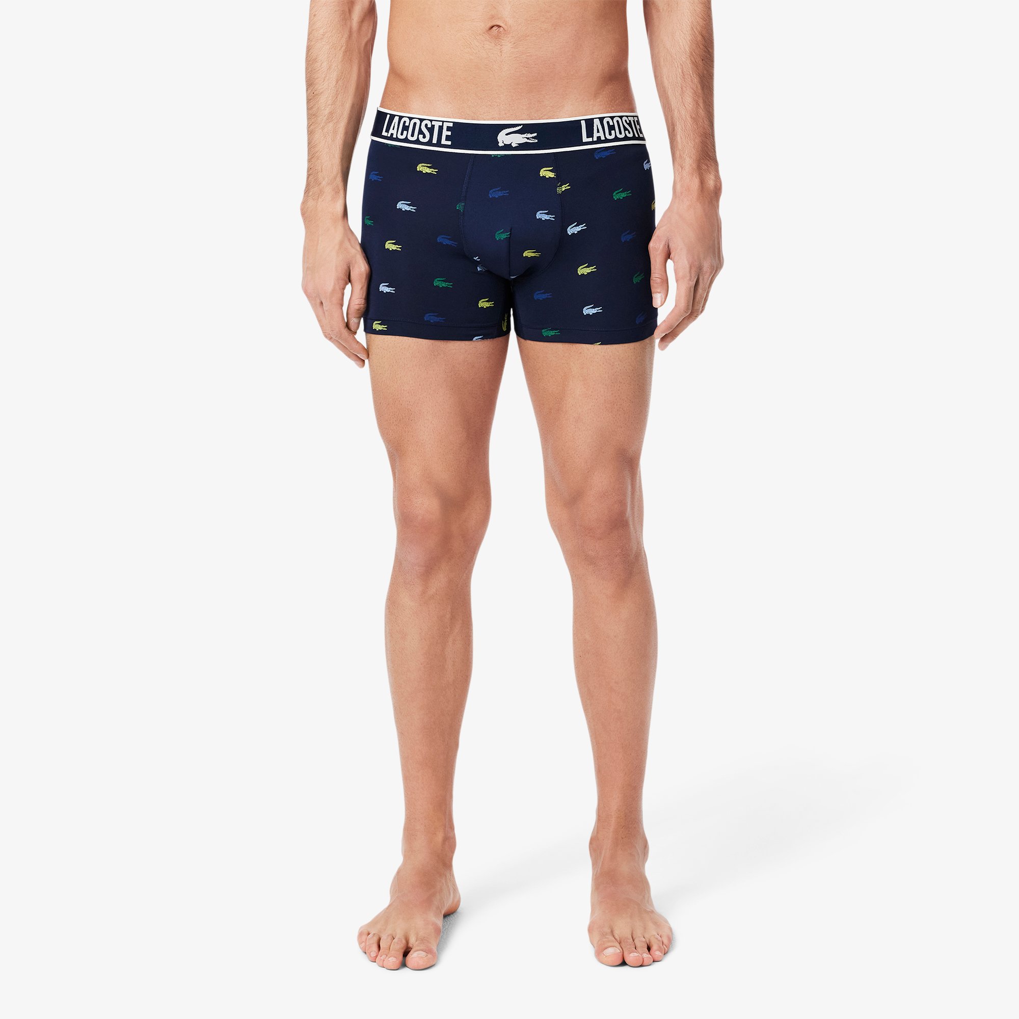 Bộ 3 Quần Lót Trunk Lacoste Nam Chất Liệu Microfiber