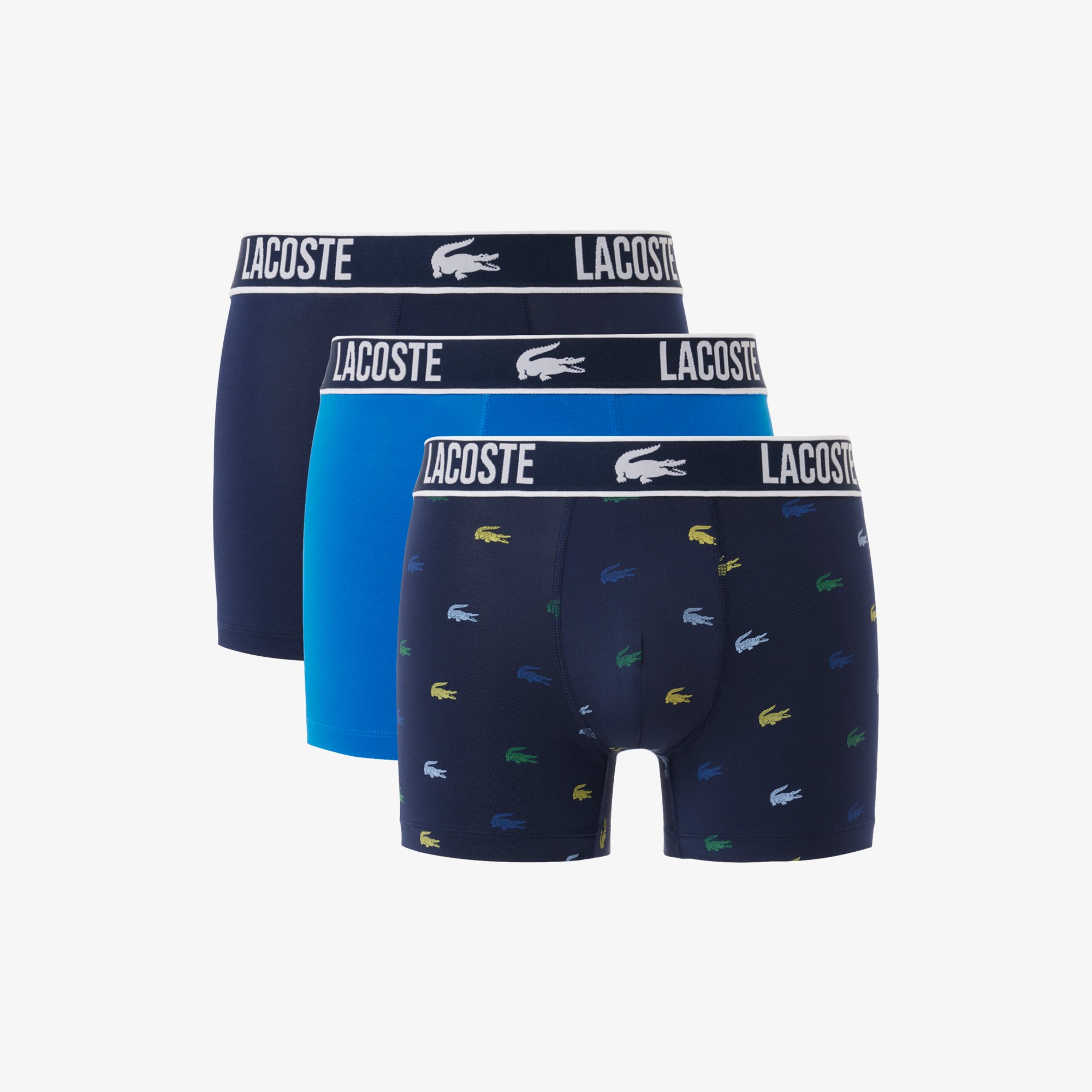 Bộ 3 Quần Lót Trunk Lacoste Nam Chất Liệu Microfiber
