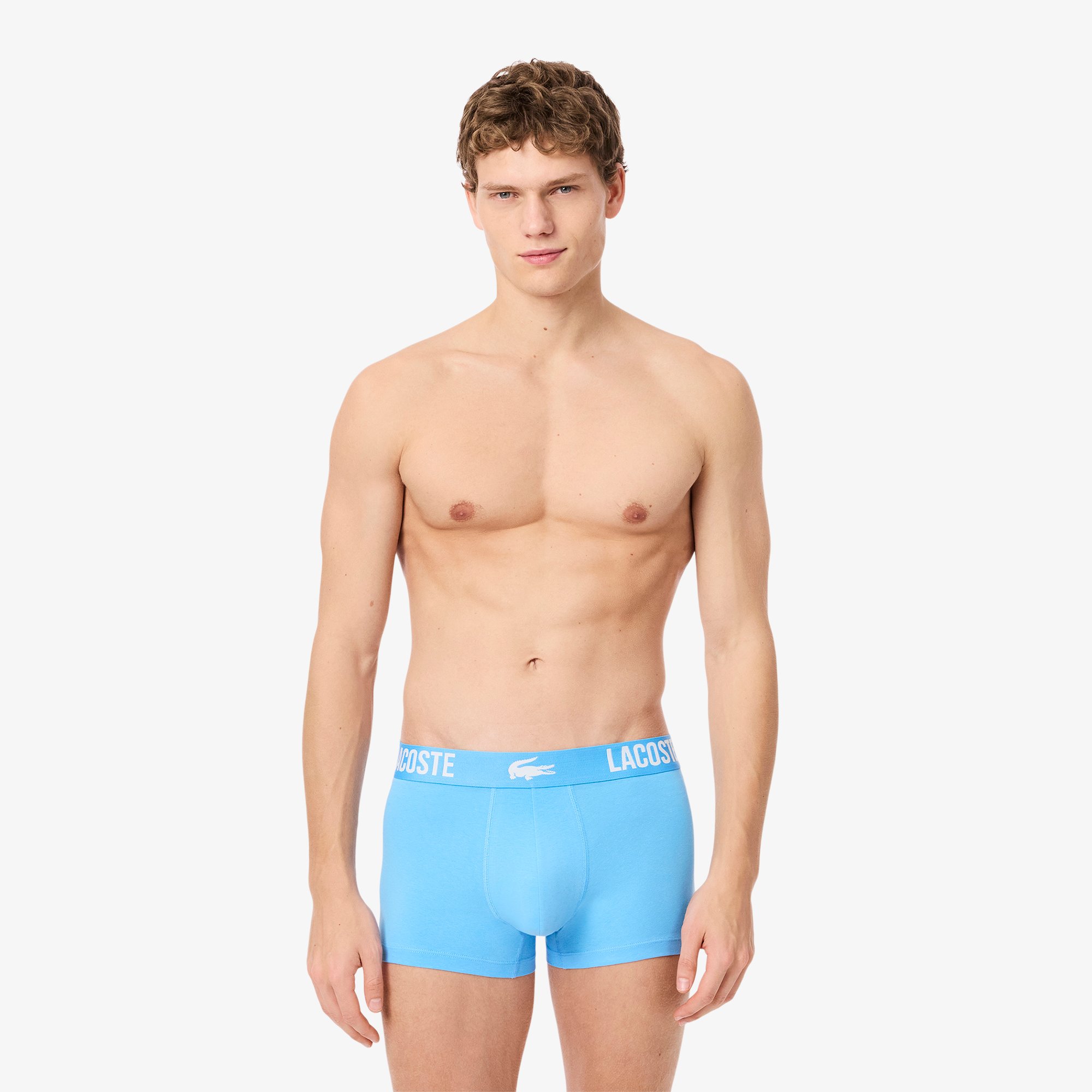 Bộ 3 Quần Lót Lacoste Nam Chất Liệu Cotton Co Giãn