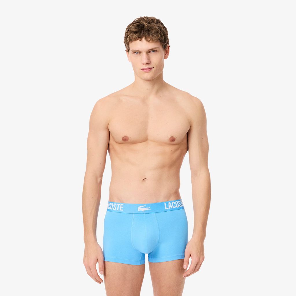 Bộ 3 Quần Lót Lacoste Nam Chất Liệu Cotton Co Giãn