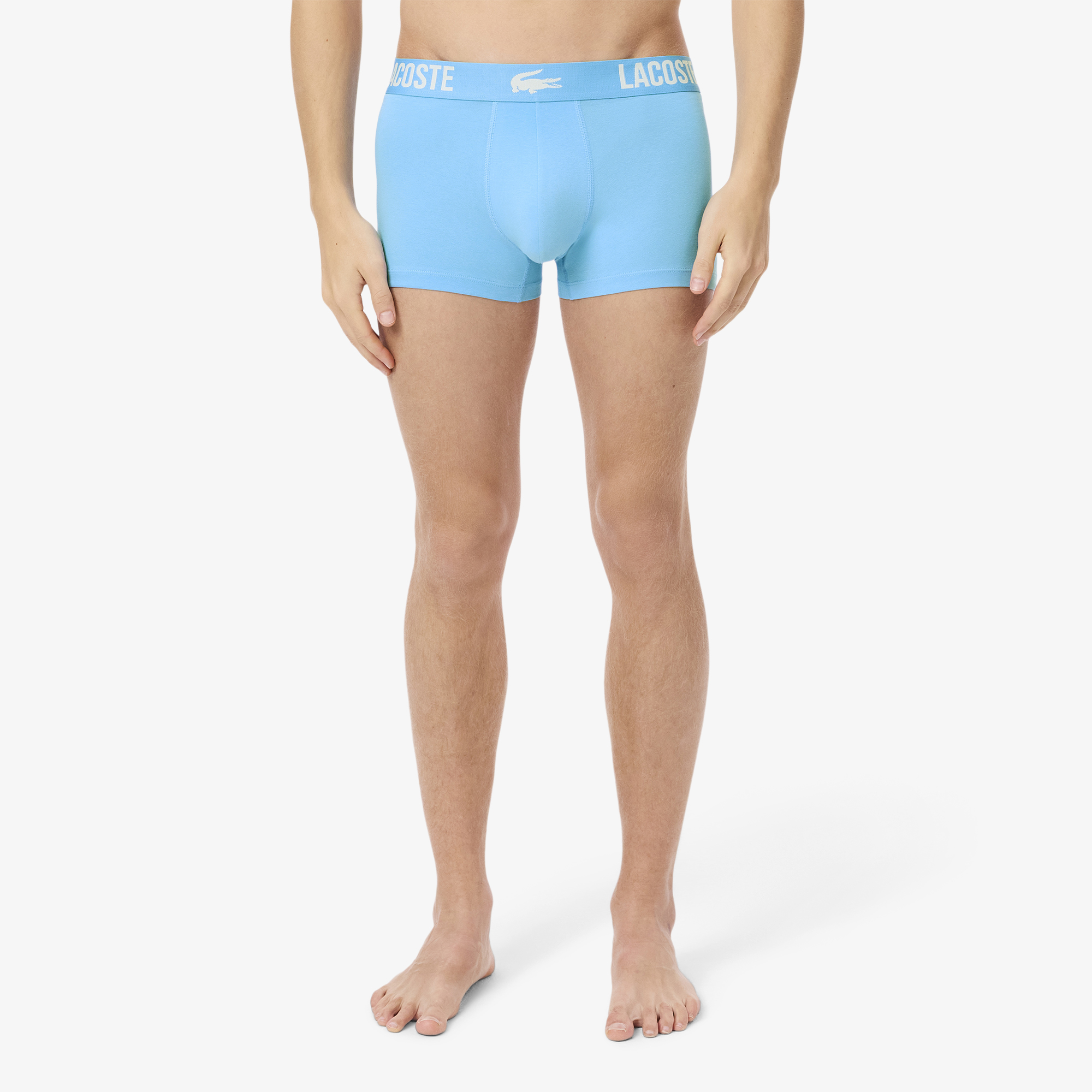 Bộ 3 Quần Lót Lacoste Nam Chất Liệu Cotton Co Giãn