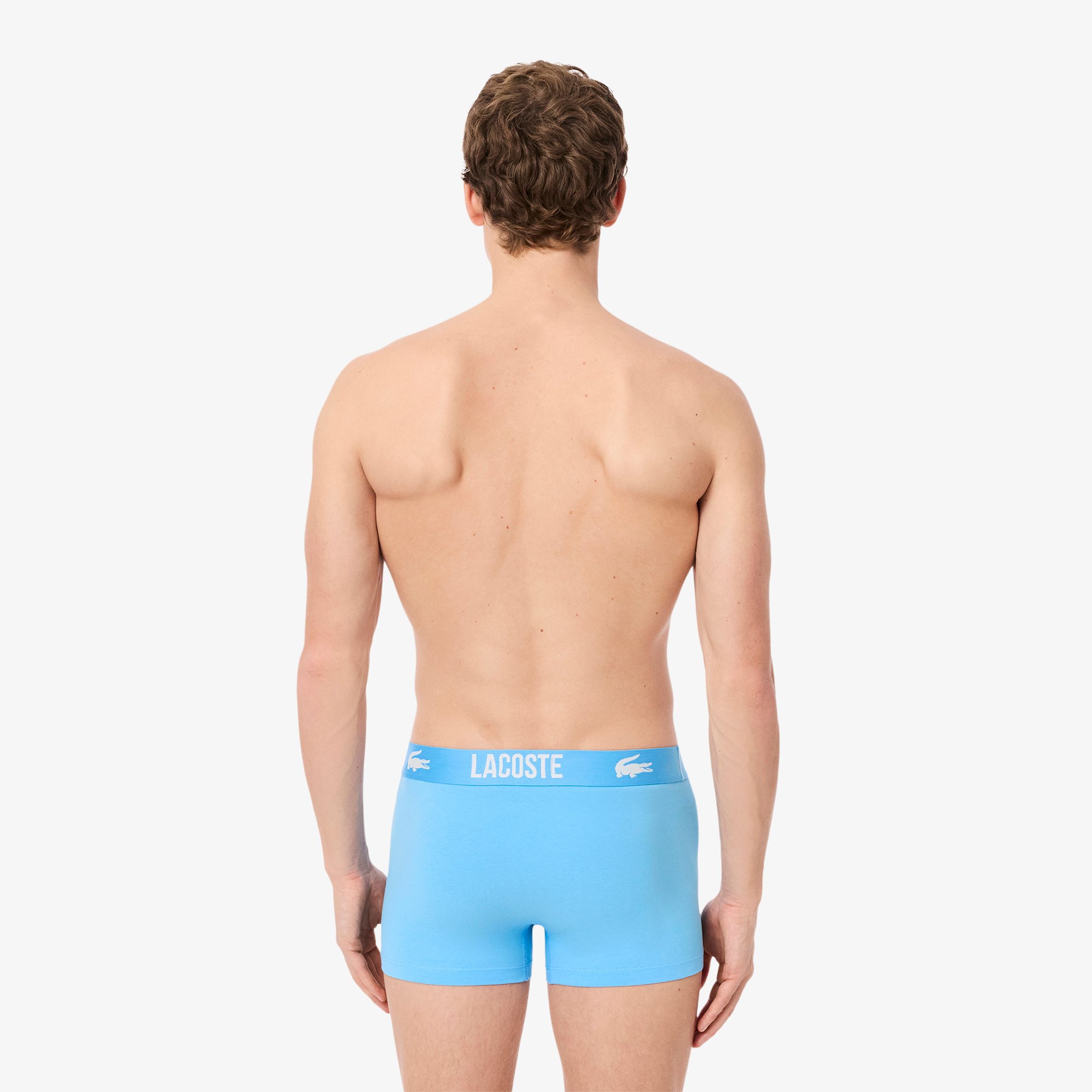 Bộ 3 Quần Lót Lacoste Nam Chất Liệu Cotton Co Giãn