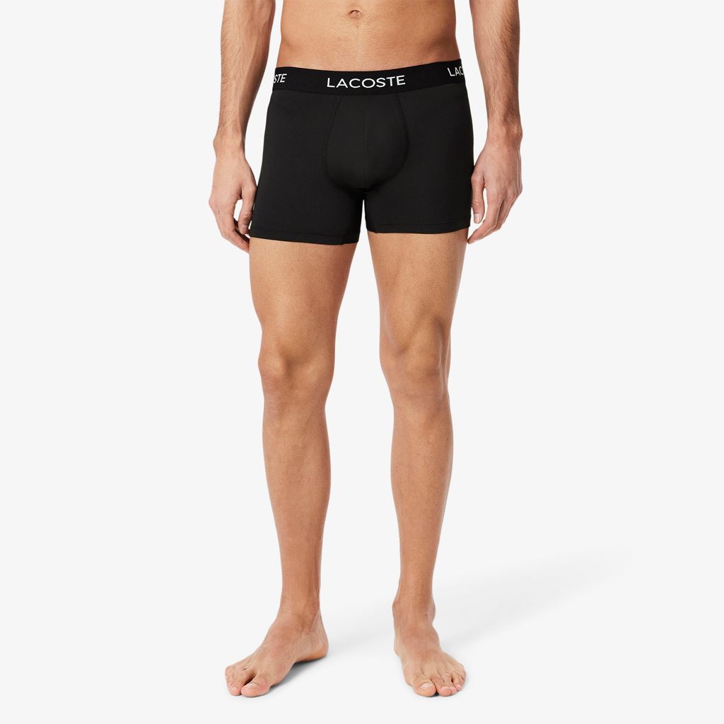 Bộ 3 Quần Lót Trunk Lacoste Nam Chất Liệu Microfiber