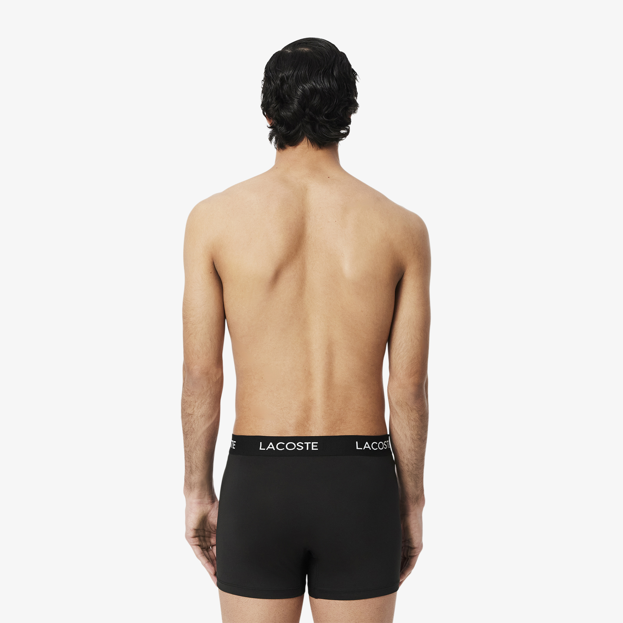 Bộ 3 Quần Lót Trunk Lacoste Nam Chất Liệu Microfiber