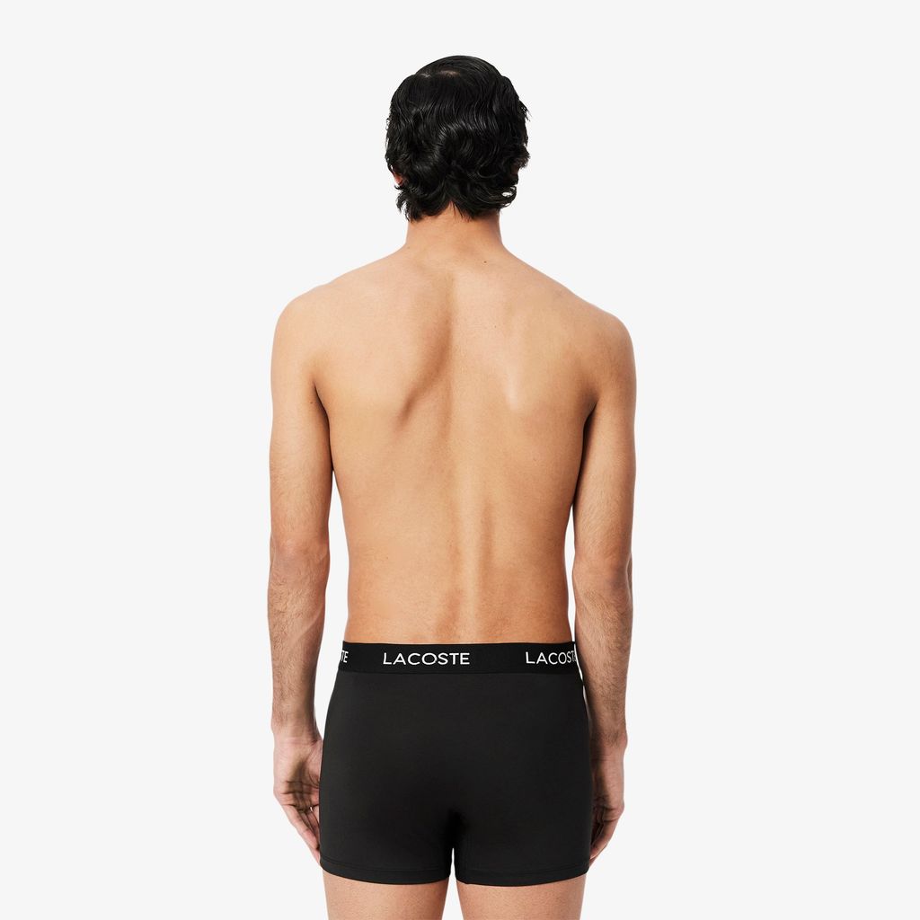 Bộ 3 Quần Lót Trunk Lacoste Nam Chất Liệu Microfiber